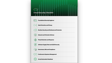 Lista de verificação de segurança para defensores da nuvem