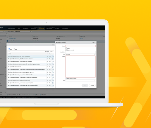 FIREWALLS DE CONTÊINER